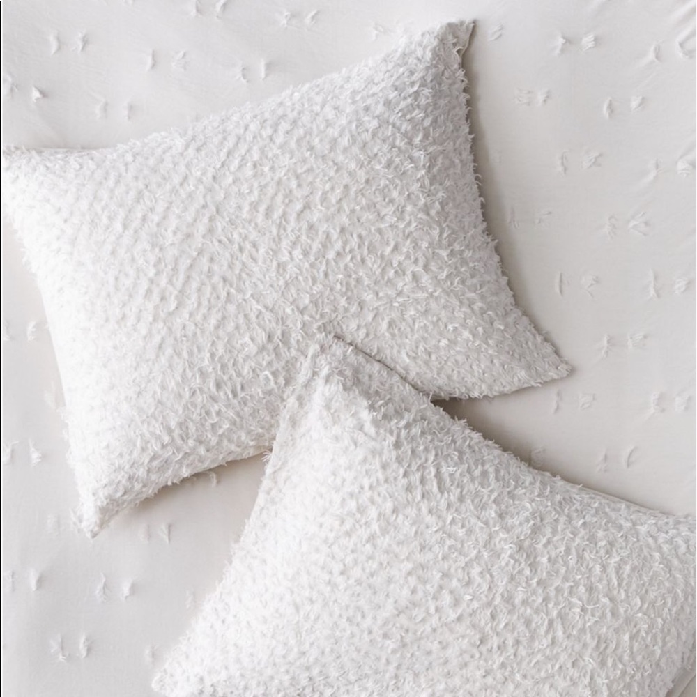 Urban Outfitters Autumn Fluff Jersey Sham Set